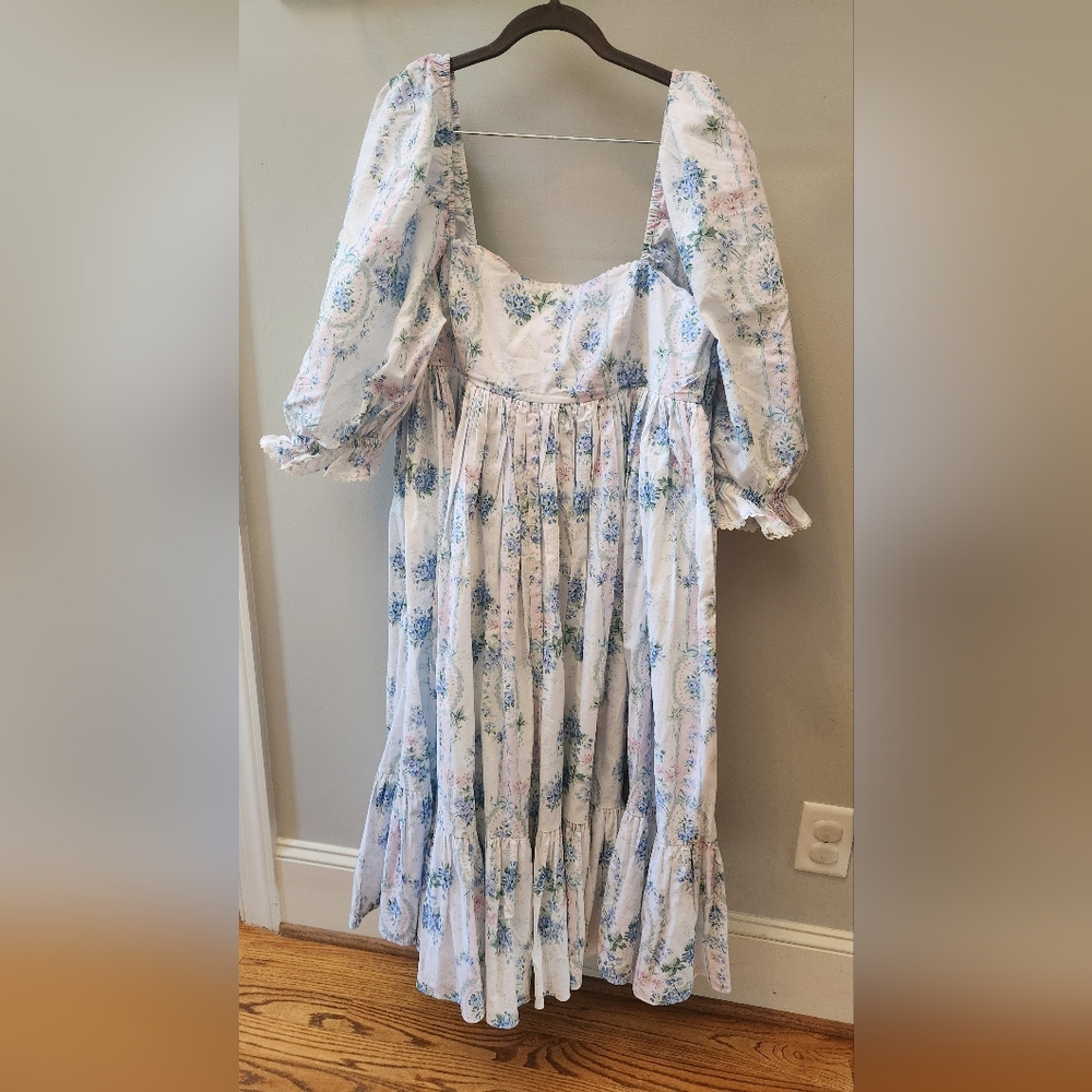 EUC Selkie Belle Etoile cotton French Puff Size 1X - Picture 2 of 3